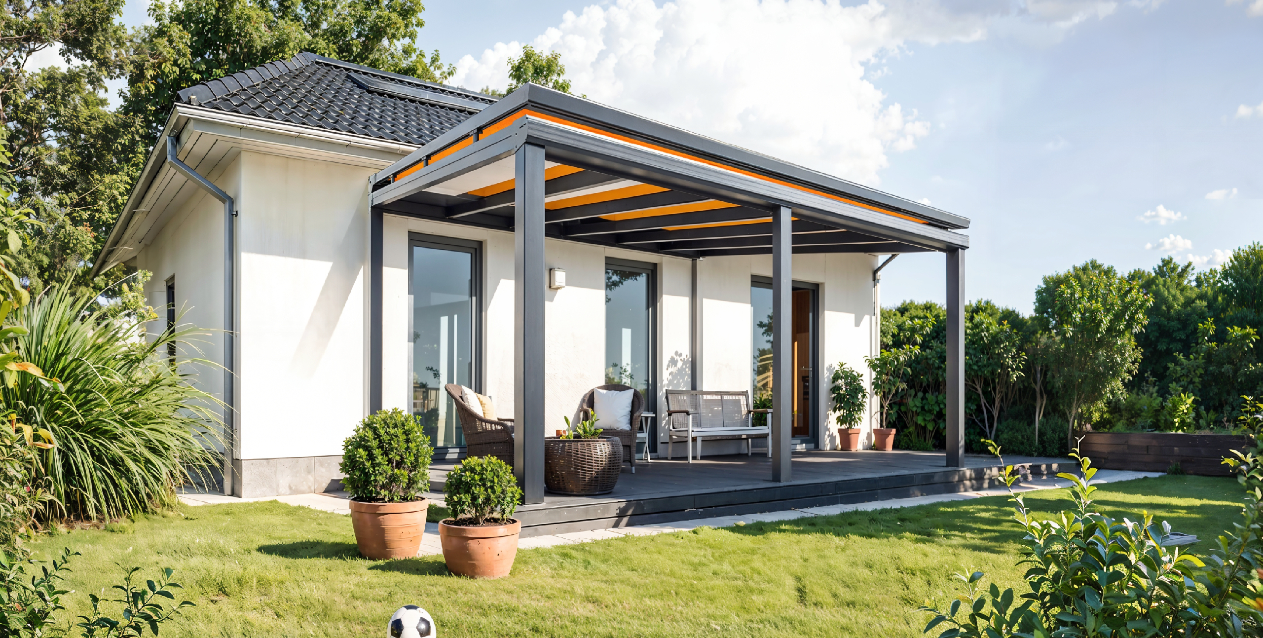 LINEA Dachmarkise für Glasdächer – Bild 2