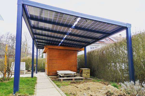 Aluminium-Carport FLAT LINE