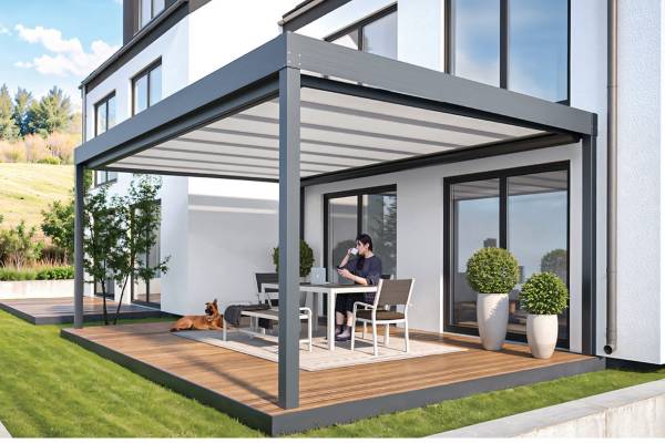 LINEA Dachmarkise für Glasdächer