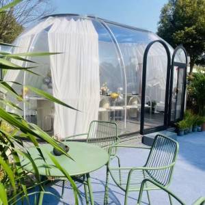 Ovale Igloo-Kuppeln aus Polycarbonat-Massivplatten