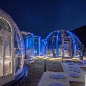 Igloo-Kuppel aus Polycarbonat-Massivplatten