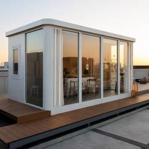 Aluminium-Gartenpavillons als Bausatz